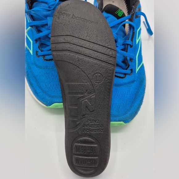 New Balance Blue and Green Athletic Sneakers
